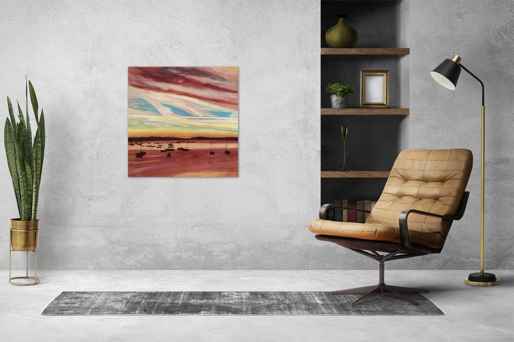 Falmouth Sunset by Eleanor Woolley - Secondary Image