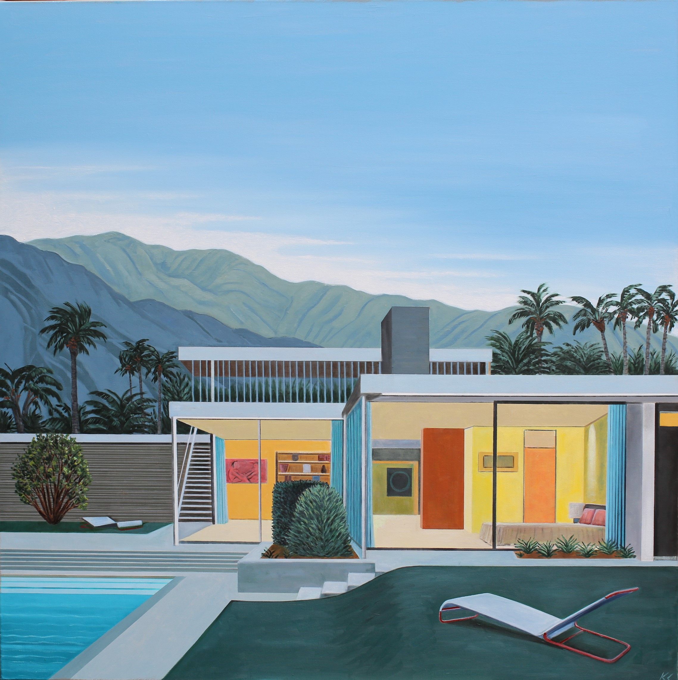 Twilight Neutra House by Karen Lynn