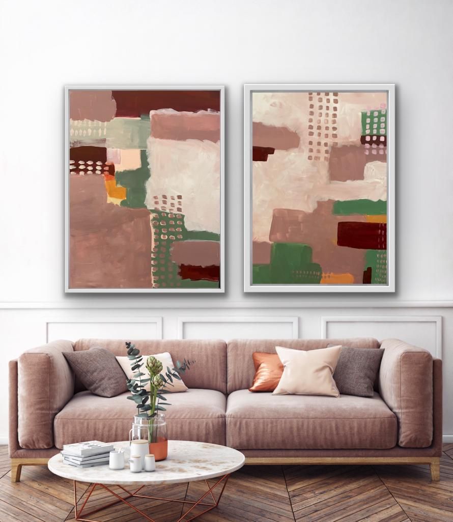 Landscape vs City 1 and Landscape vs City 2 by Fleur Park - Secondary Image