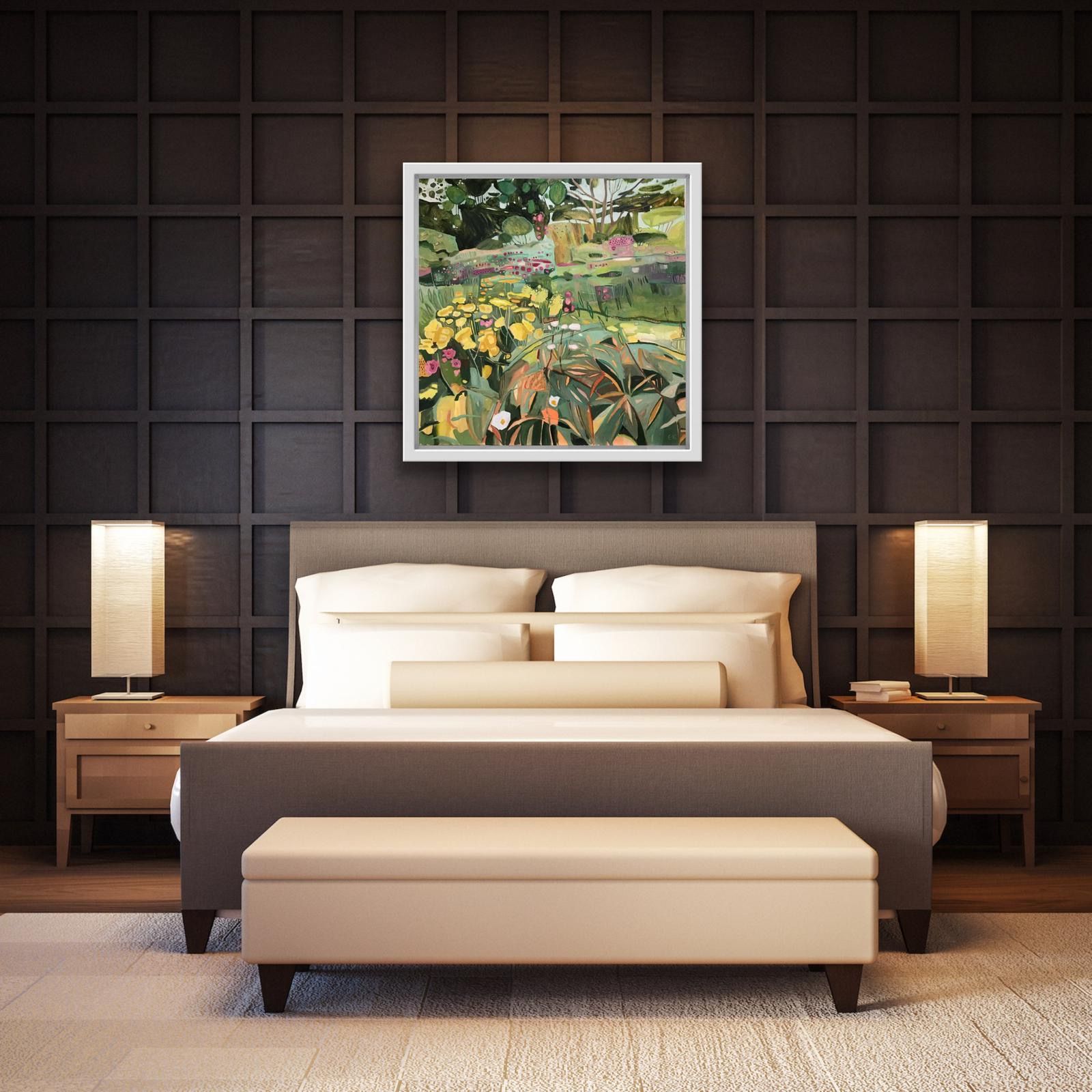 Cottage Garden at Coleshill by Elaine Kazimierczuk - Secondary Image