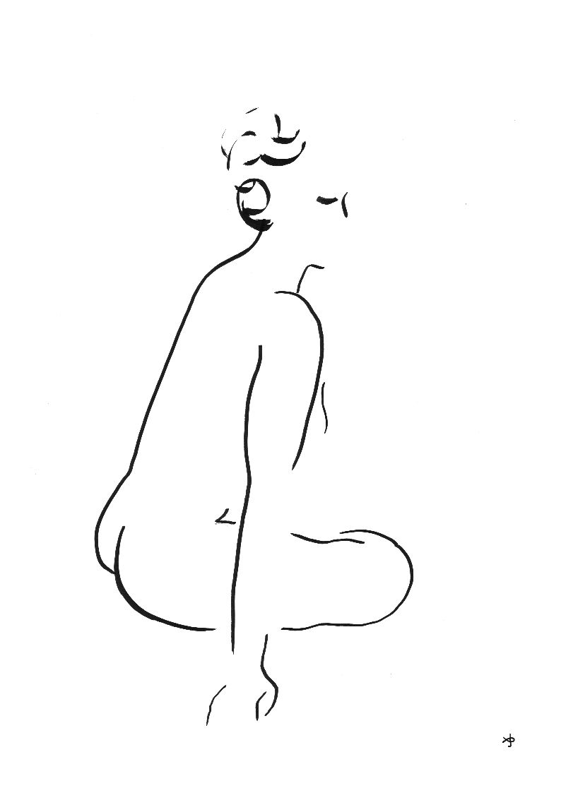 Nude 1664 by David Jones