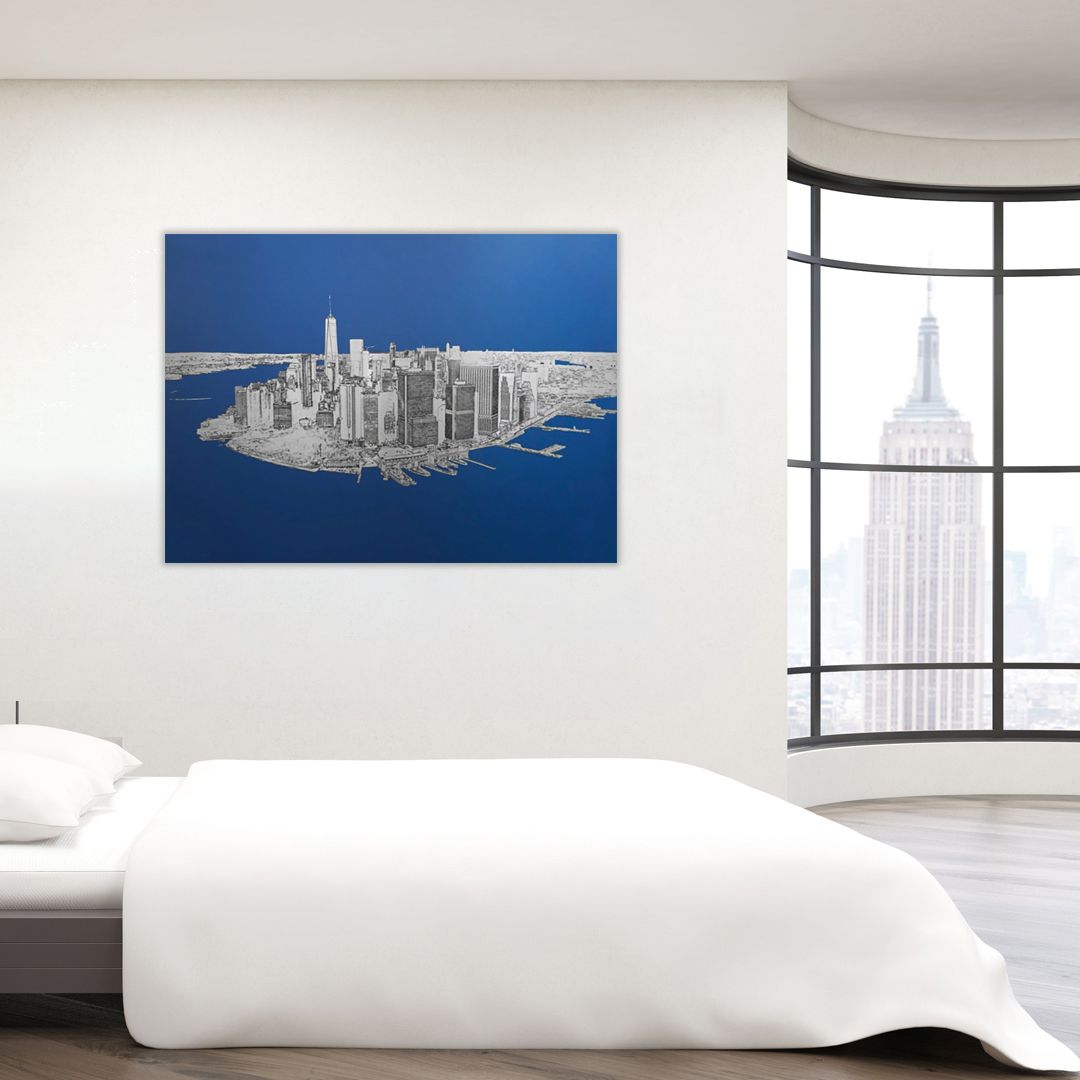 Manhattan From Above by Michael Wallner - Secondary Image