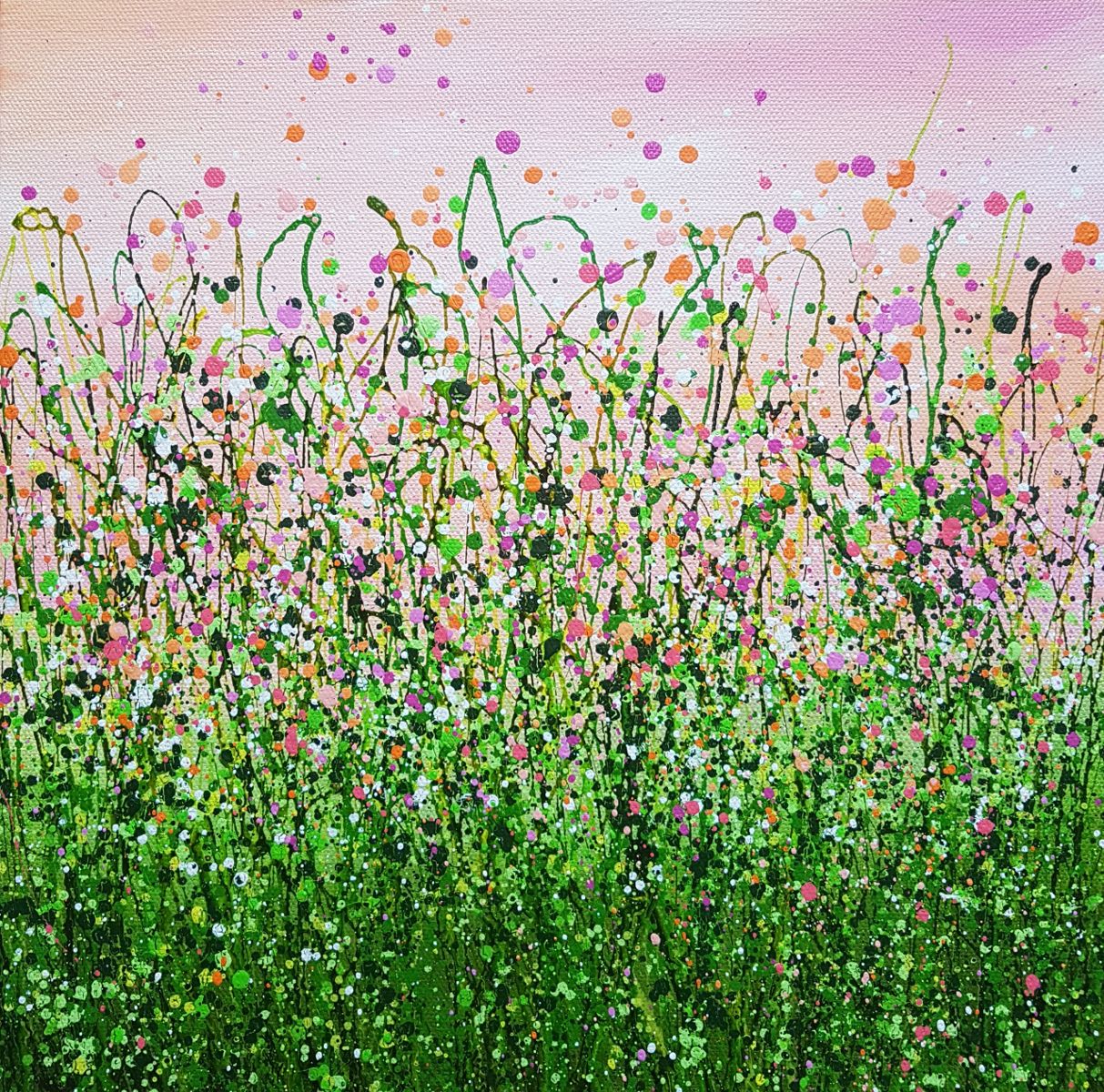 Peaches + Cream Meadows #2 by Lucy Moore