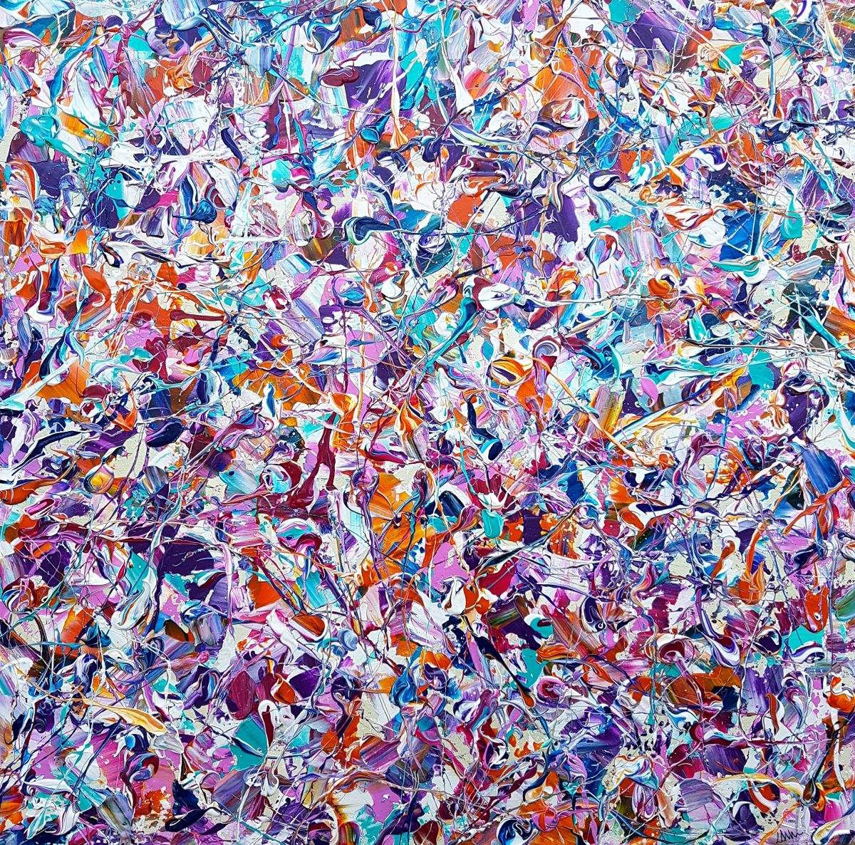 Abstract Synapses - Good Virbations by Lucy Moore