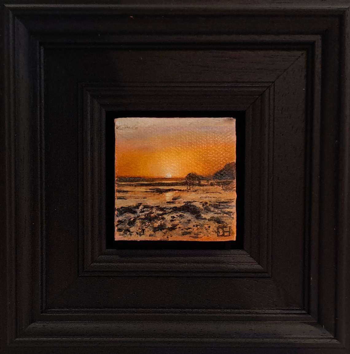 Polzeath Beach at Sunset Landscape Collection Pocket Series  by Dani Humberstone