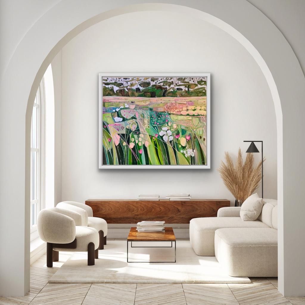 Hinksey Meadow with Ladies Bedstraw by Elaine Kazimierczuk - Secondary Image