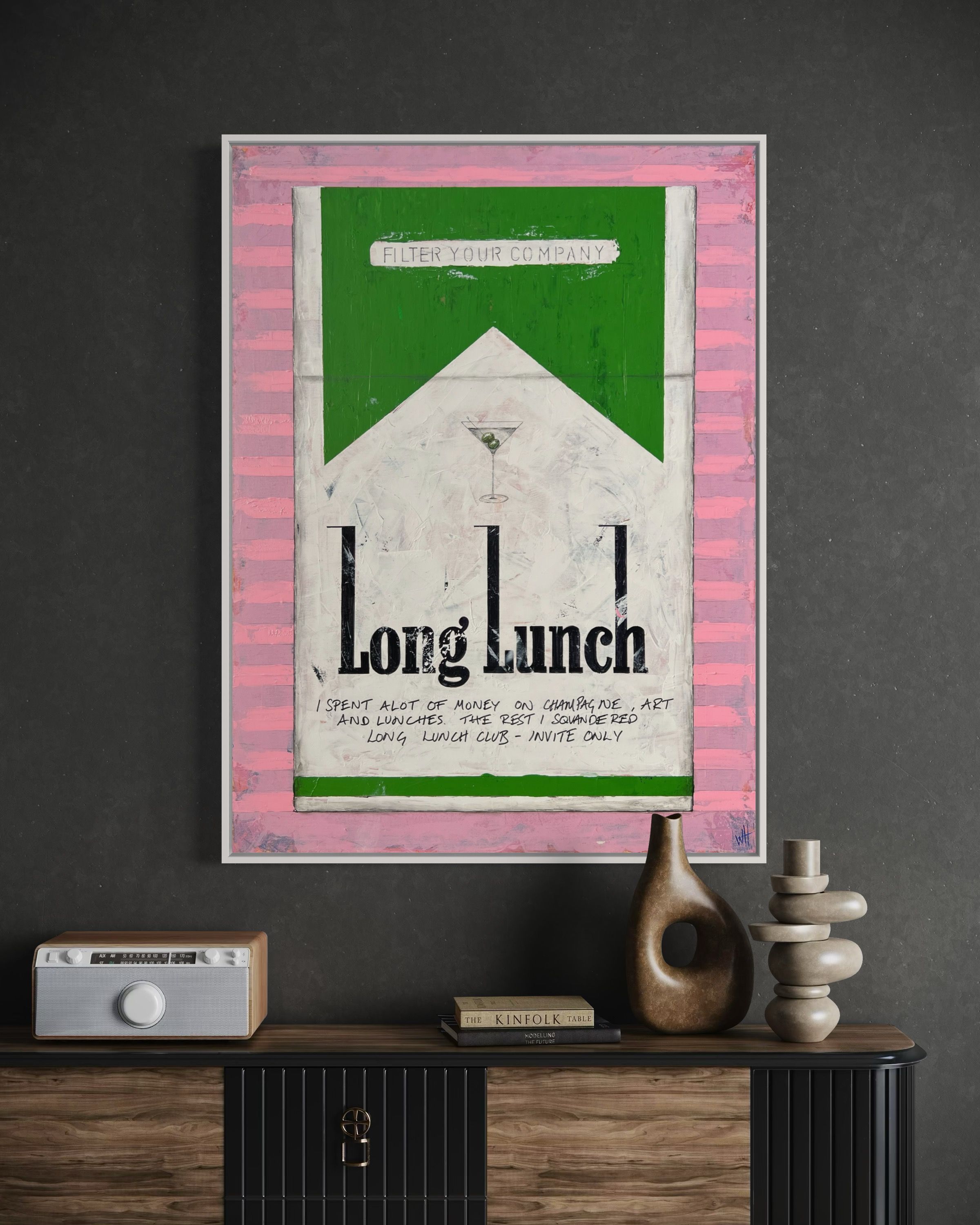 Champagne, art and lunches  by William Richard Hylton - Secondary Image