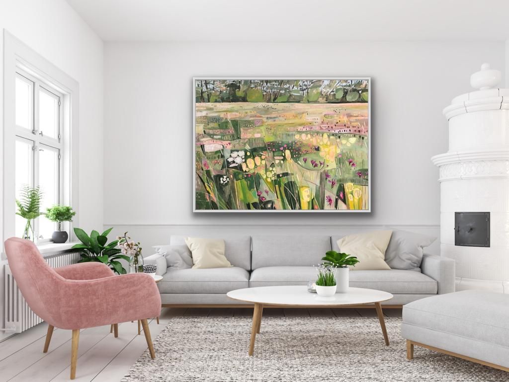 Hinksey Meadows Landscape by Elaine Kazimierczuk - Secondary Image