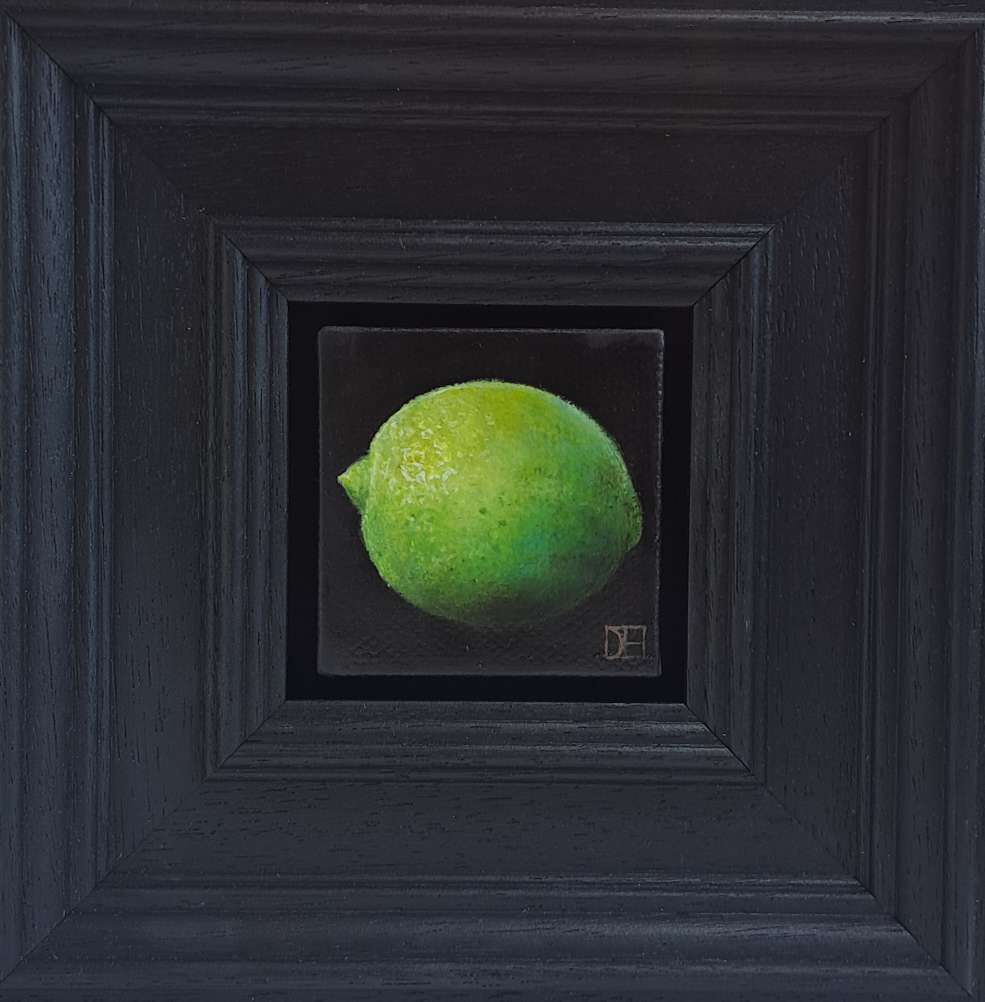 Lime Pocket Painting 3c by Dani Humberstone
