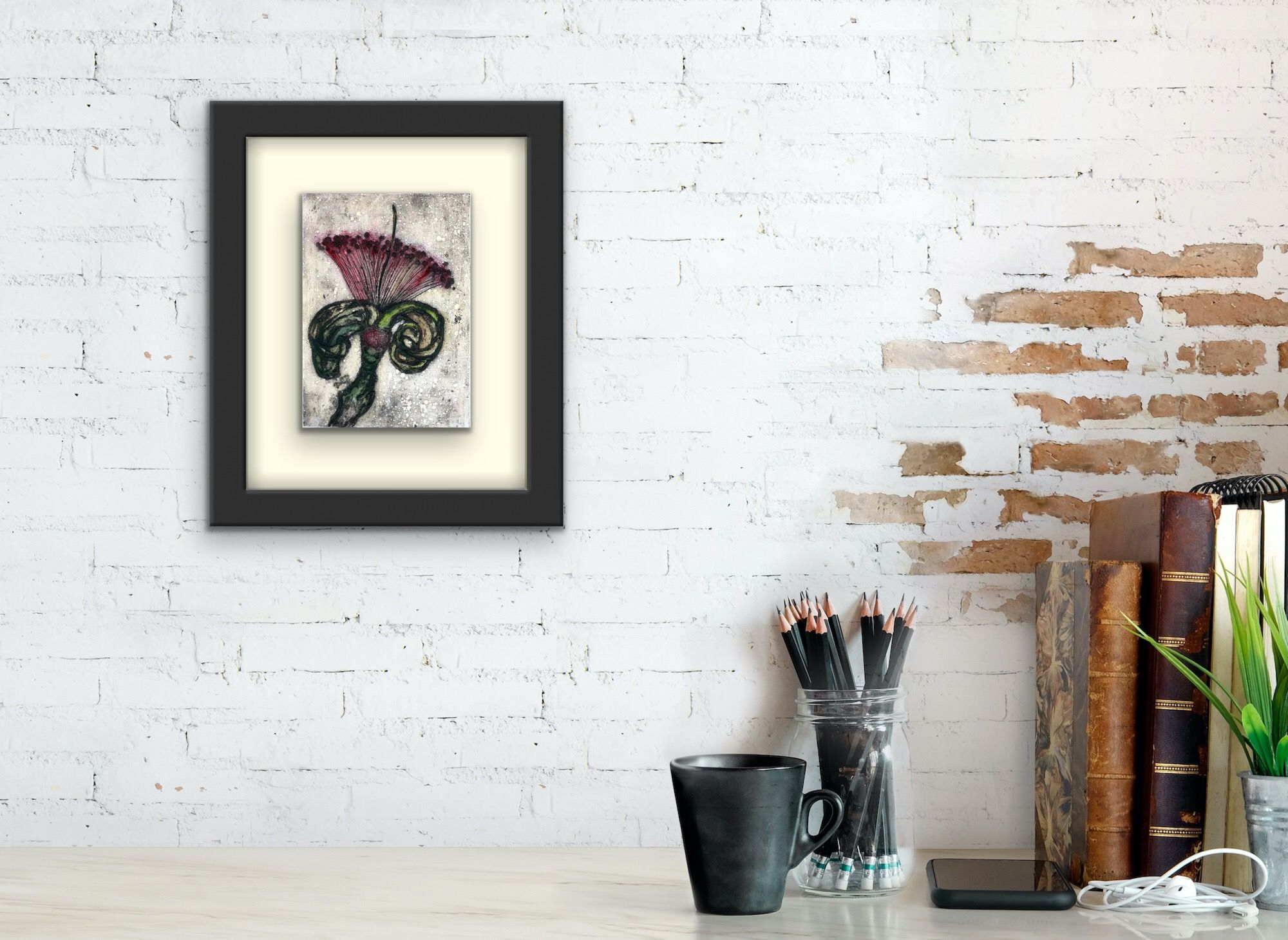 Shaving Brush by Vicky Oldfield - Secondary Image