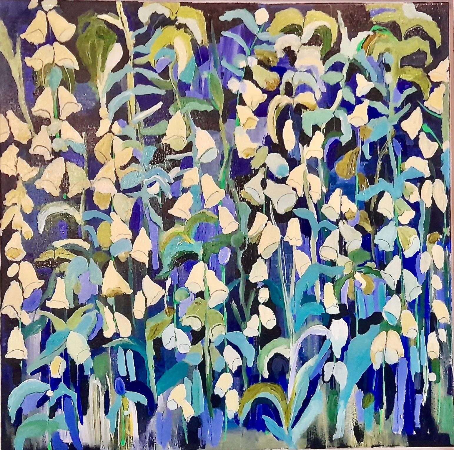 Yellow Foxgloves by Catherine Ruth Church