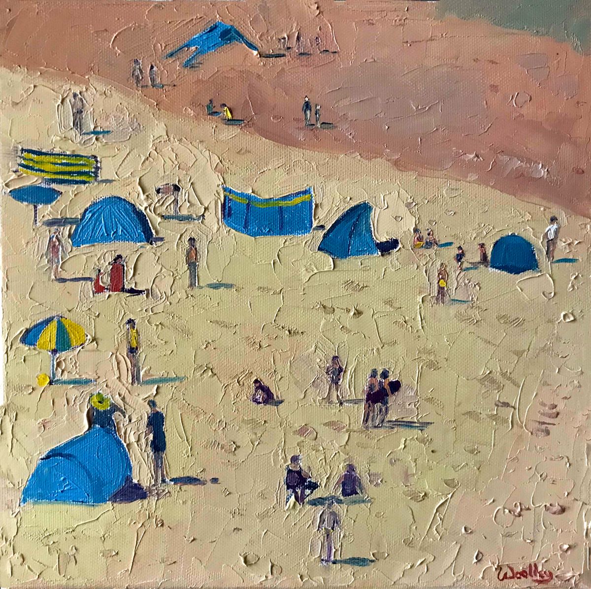 Bude Shadows by Eleanor Woolley