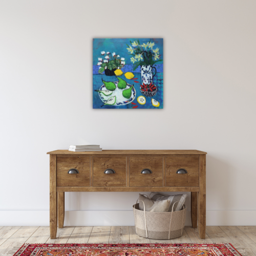 Cyclamen and Narcissus by Relton and Marine - Secondary Image