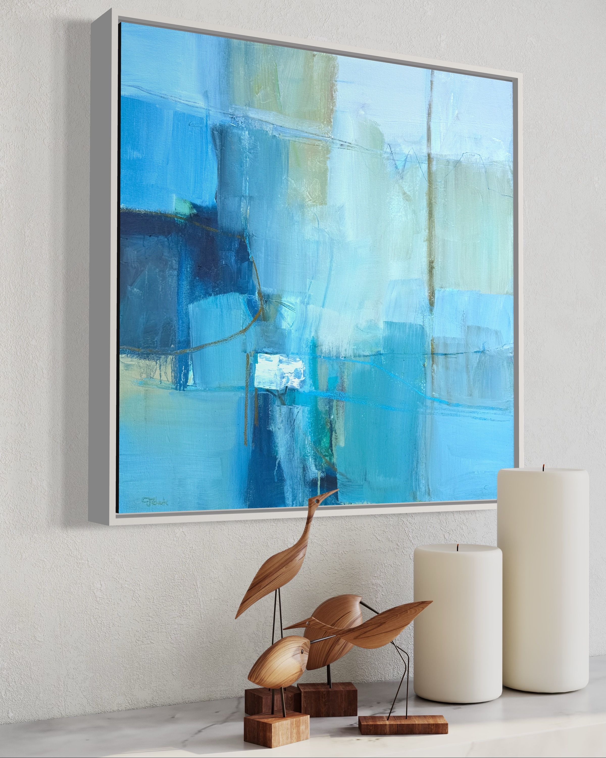 Harbour And Surf by Camilla Clark - Secondary Image