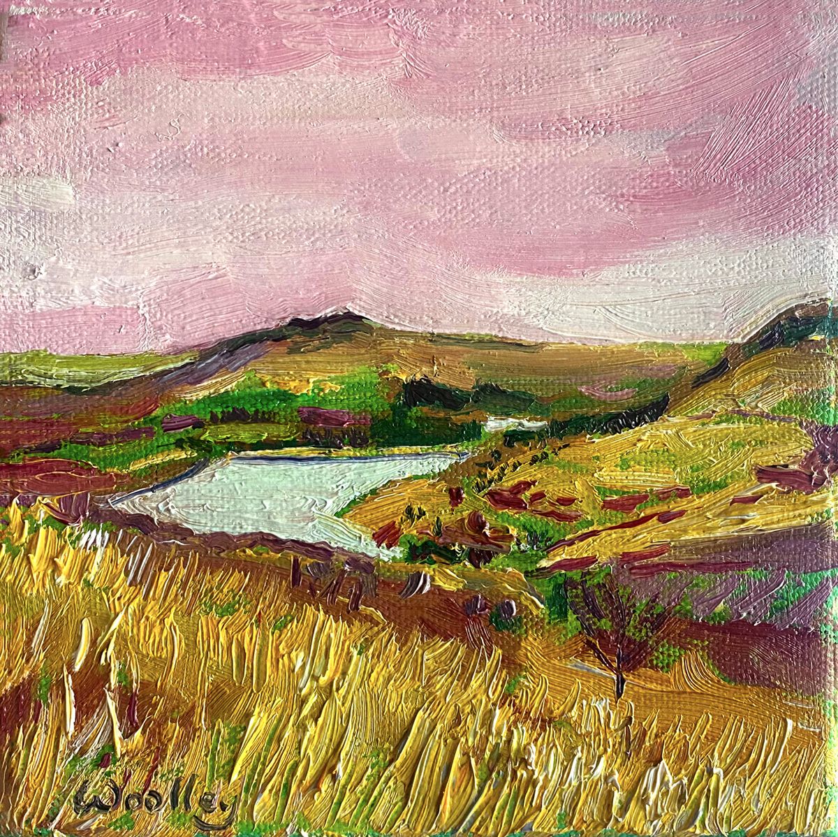 The Pennine Way, Wessenden Head Reservior by Eleanor Woolley