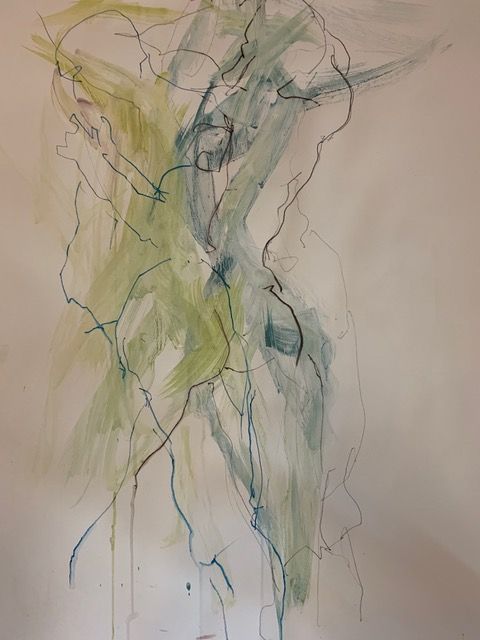 Rich Dancing 1 by Judith Brenner