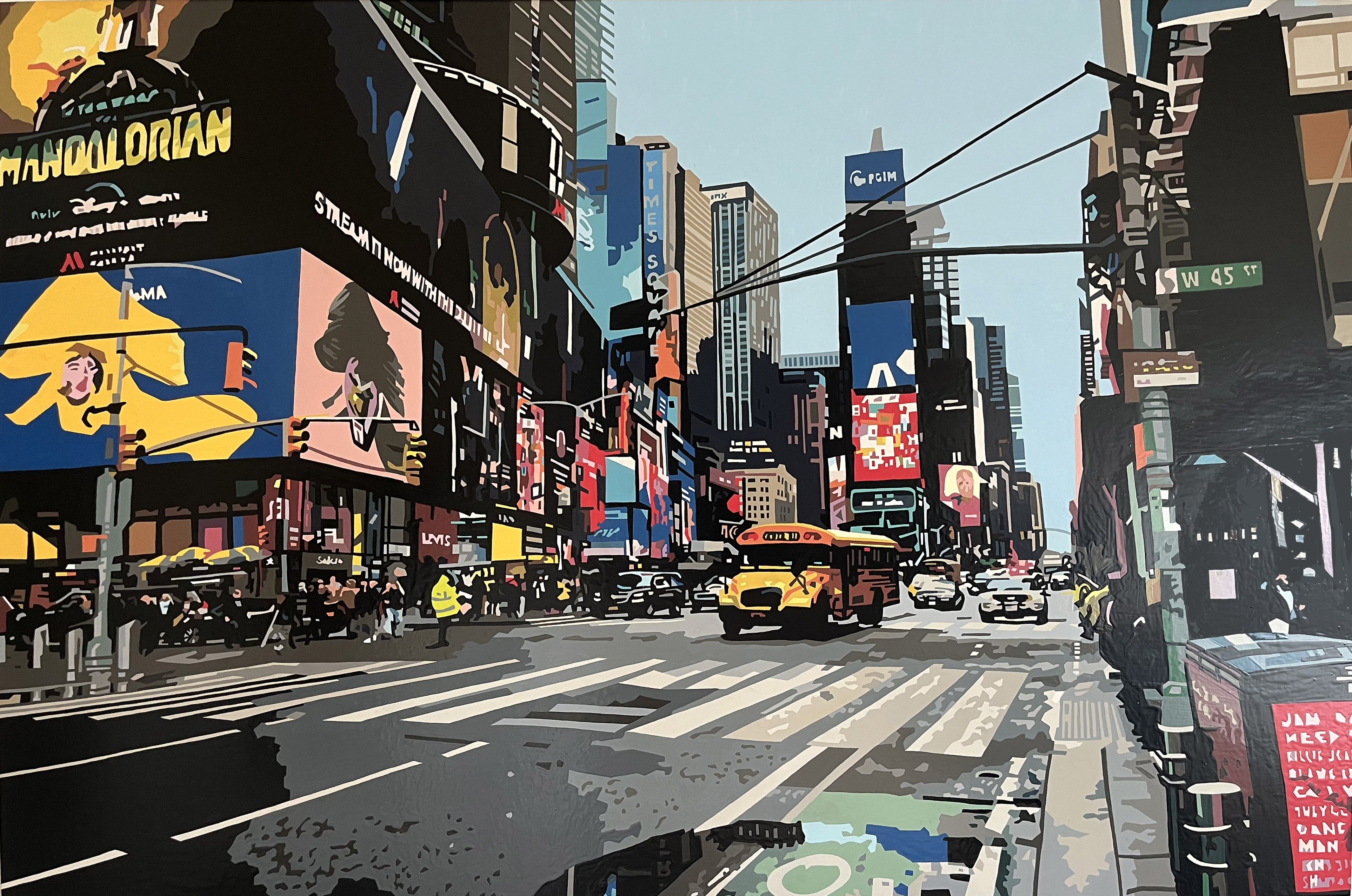 Times Square XVII by Alicia Dubnyckyj