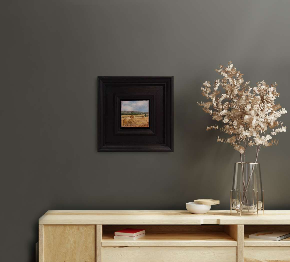 Haybales, Late Summer Landscape Collection Pocket Series  by Dani Humberstone - Secondary Image