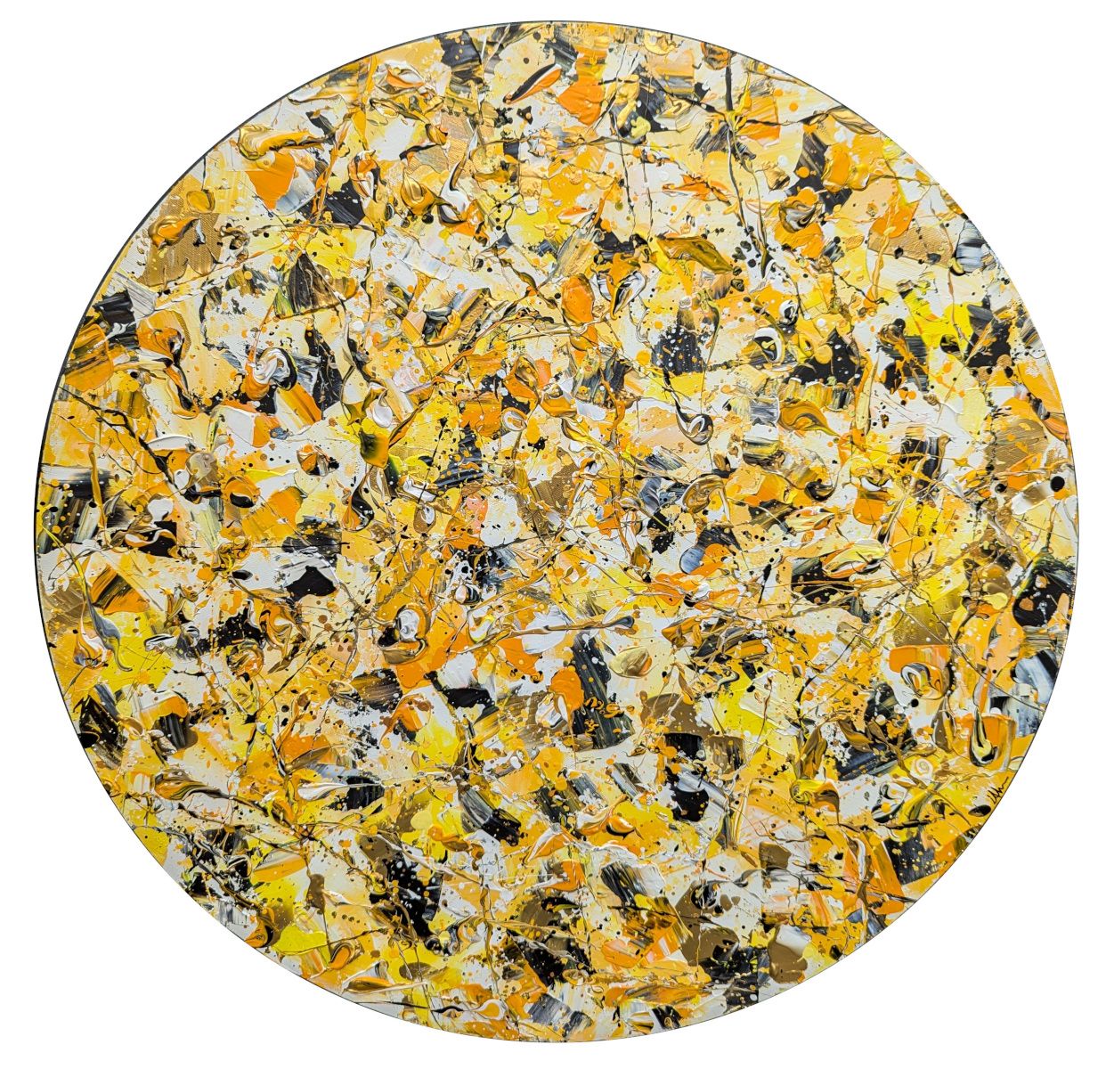 Abstract Synapses - Dance Of The Bumble Bee #7 by Lucy Moore