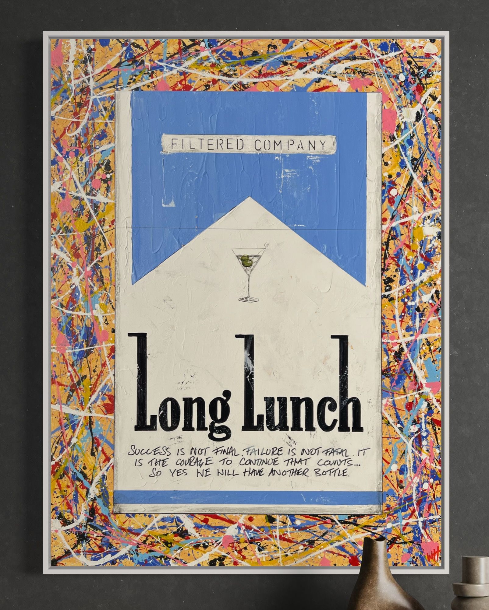 Churchill and Pollock's Long Lunch  by William Richard Hylton