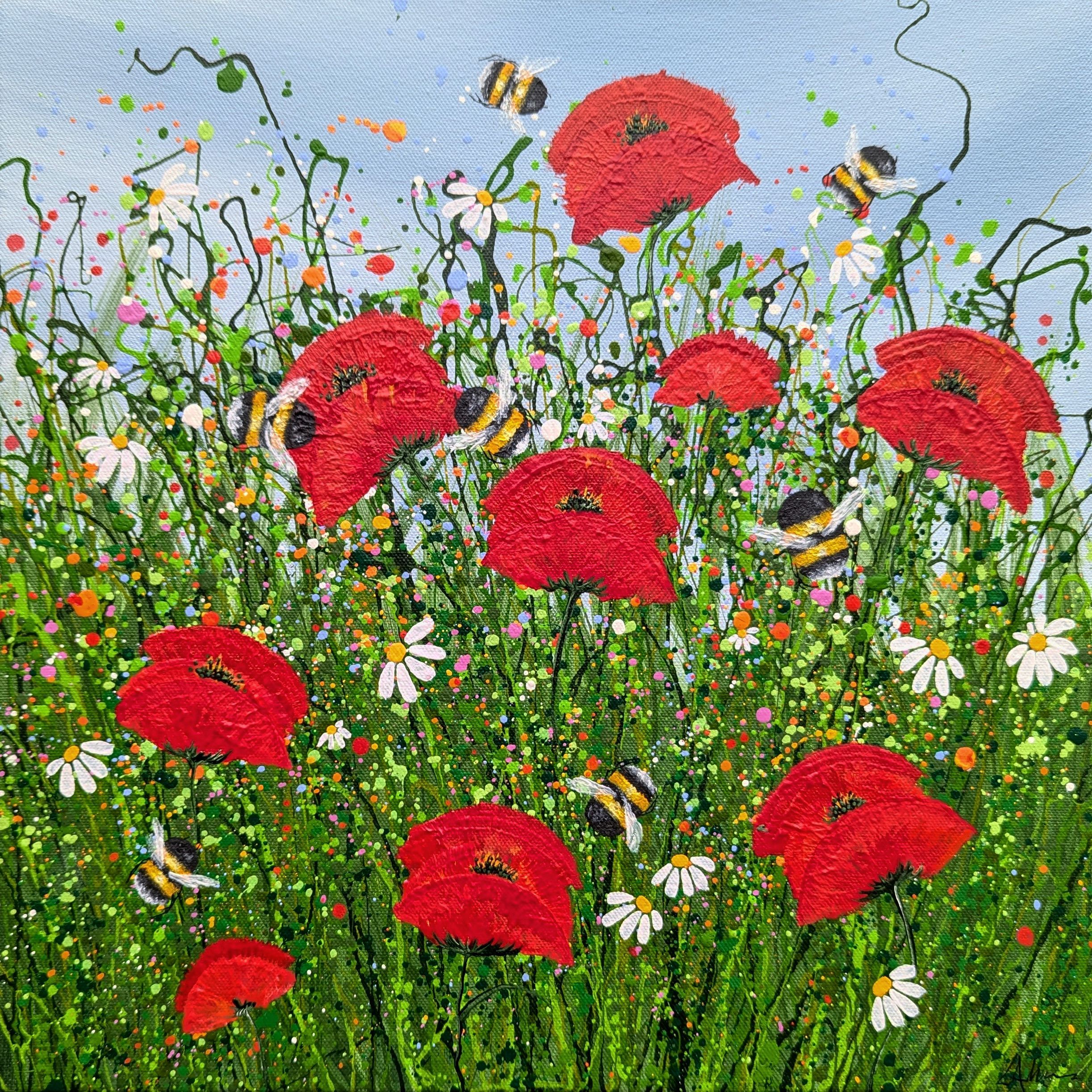 Poppy Meadow Delight #2 by Lucy Moore