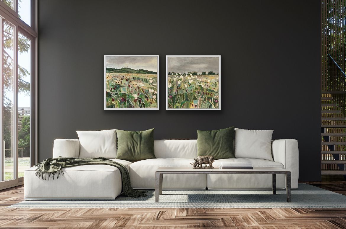 Long Mead Meadow with Burnet and Astilbe by Elaine Kazimierczuk - Secondary Image