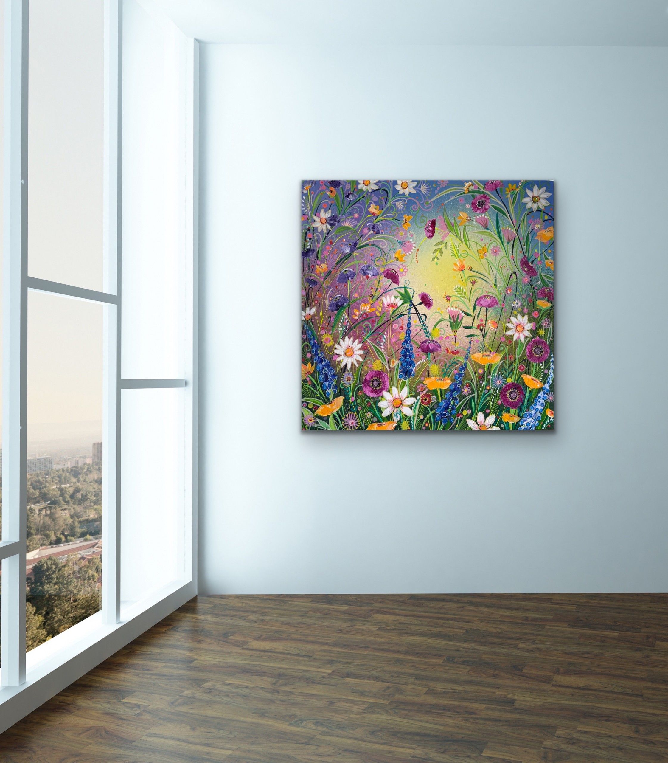 Jewelled Flowers by Jan Rogers - Secondary Image