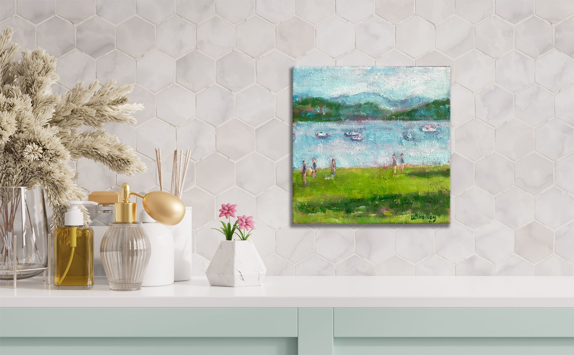 Windermere Boats by Eleanor Woolley - Secondary Image