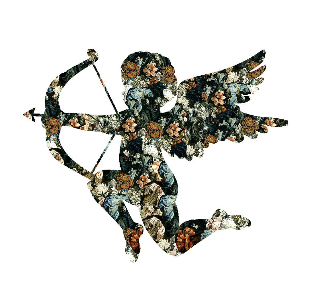 VALENTINE LOVE (NUMBER 8 WHITE) L by Agent X