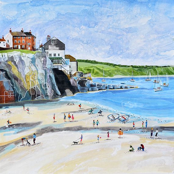Cawsand, Cornwall by Anya Simmons