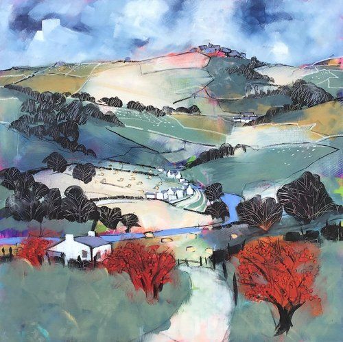 Appletreewick Autumn by Relton and Marine