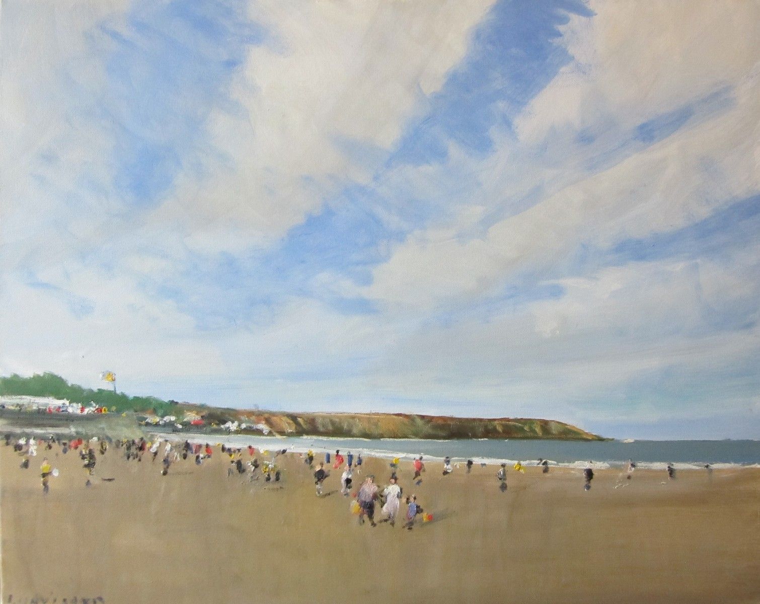 Filey Beach, July 29 by Malcom Ludvigsen