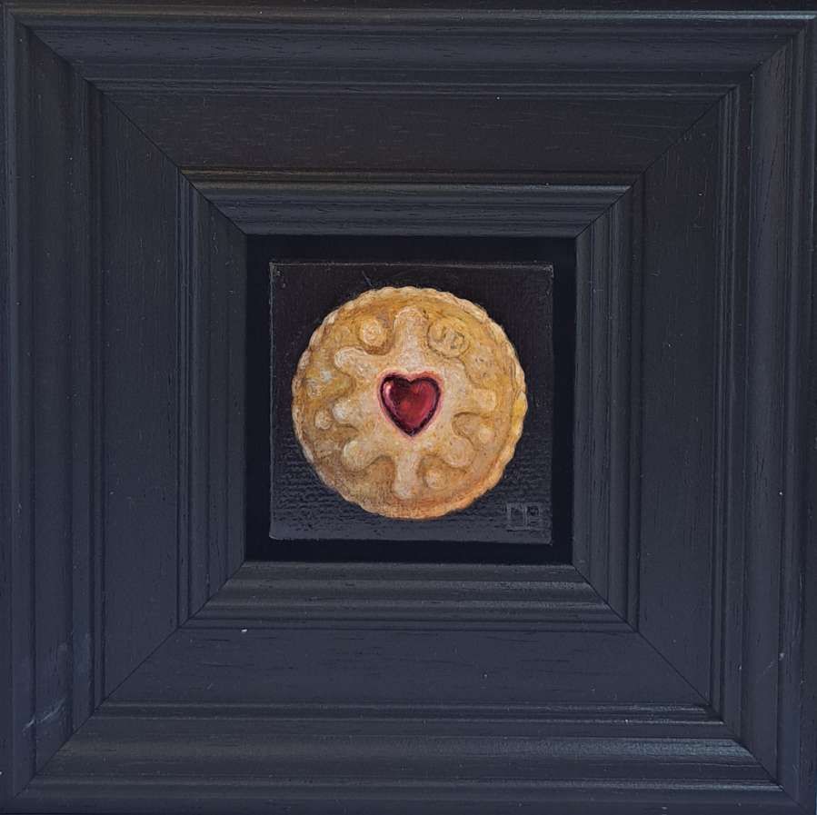Jammie Dodger 3 Pocket Painting  by Dani Humberstone