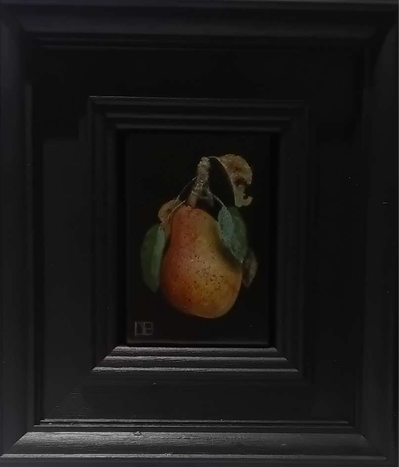 Rusty Wild Pear Pocket Painting 2 by Dani Humberstone
