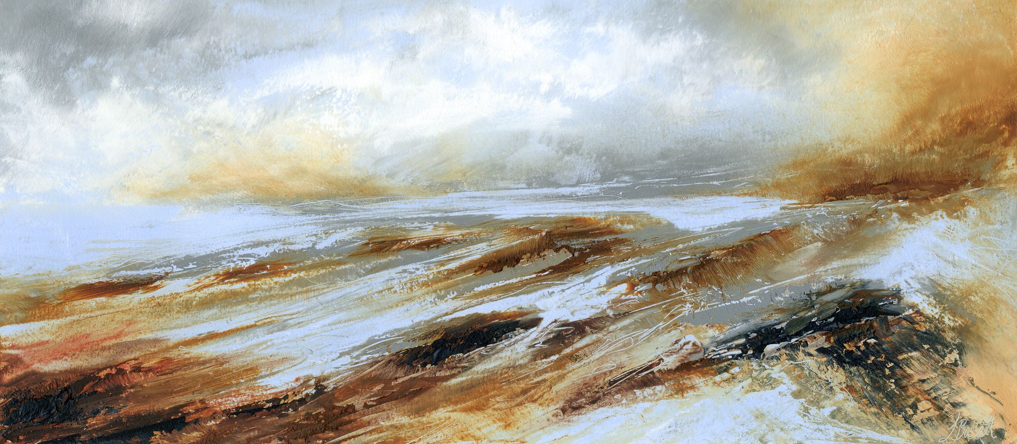 Bright Estuary by Jacqui Bassett