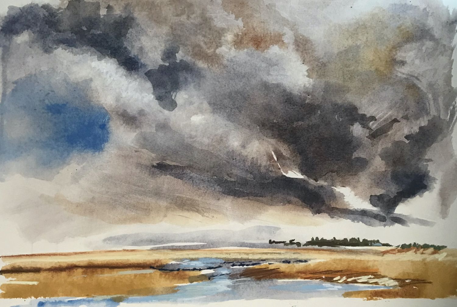 Wells Low Tide by Buster Knightly