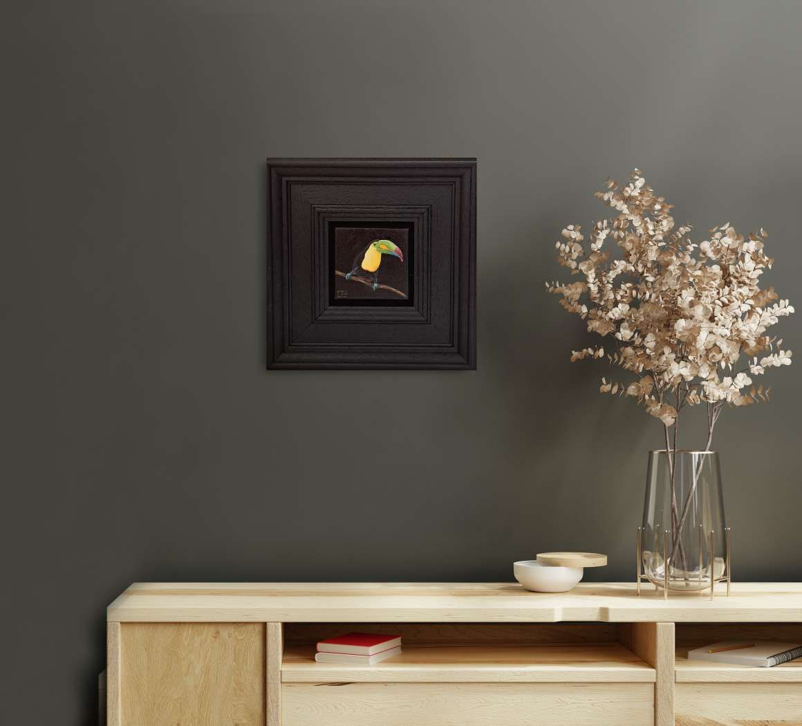 Toucan Jungle Collection Pocket Painting  by Dani Humberstone - Secondary Image