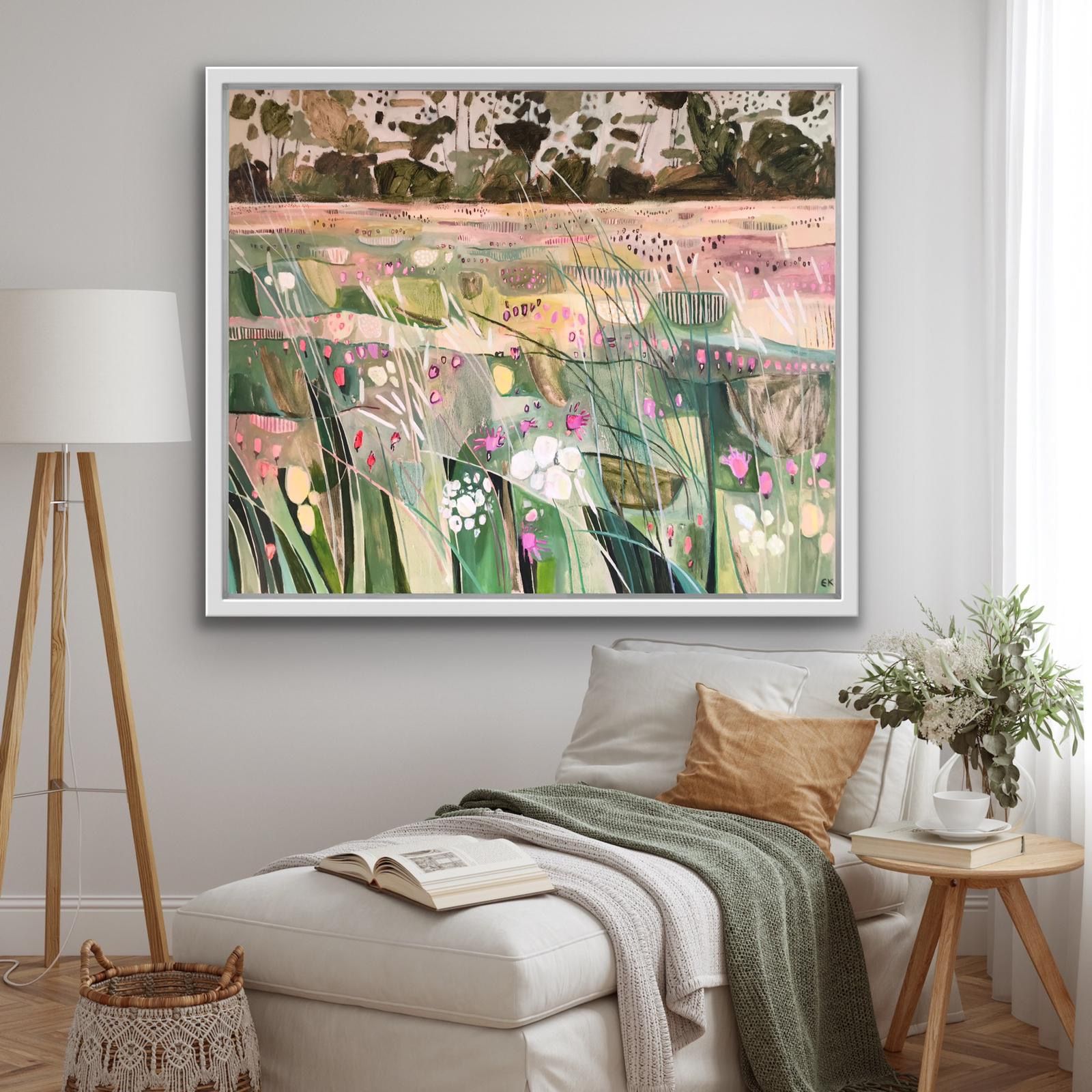 Hinksey Meadow with Tall Grasses by Elaine Kazimierczuk - Secondary Image