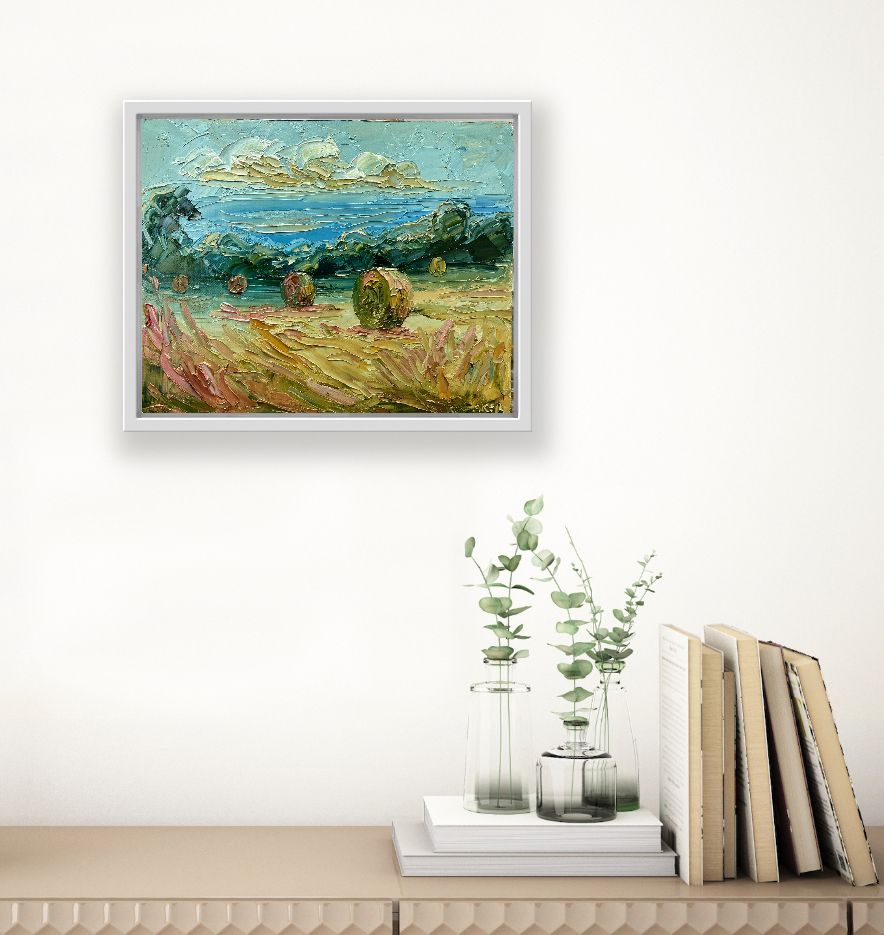 Cotswold Bales I by Rupert Aker - Secondary Image