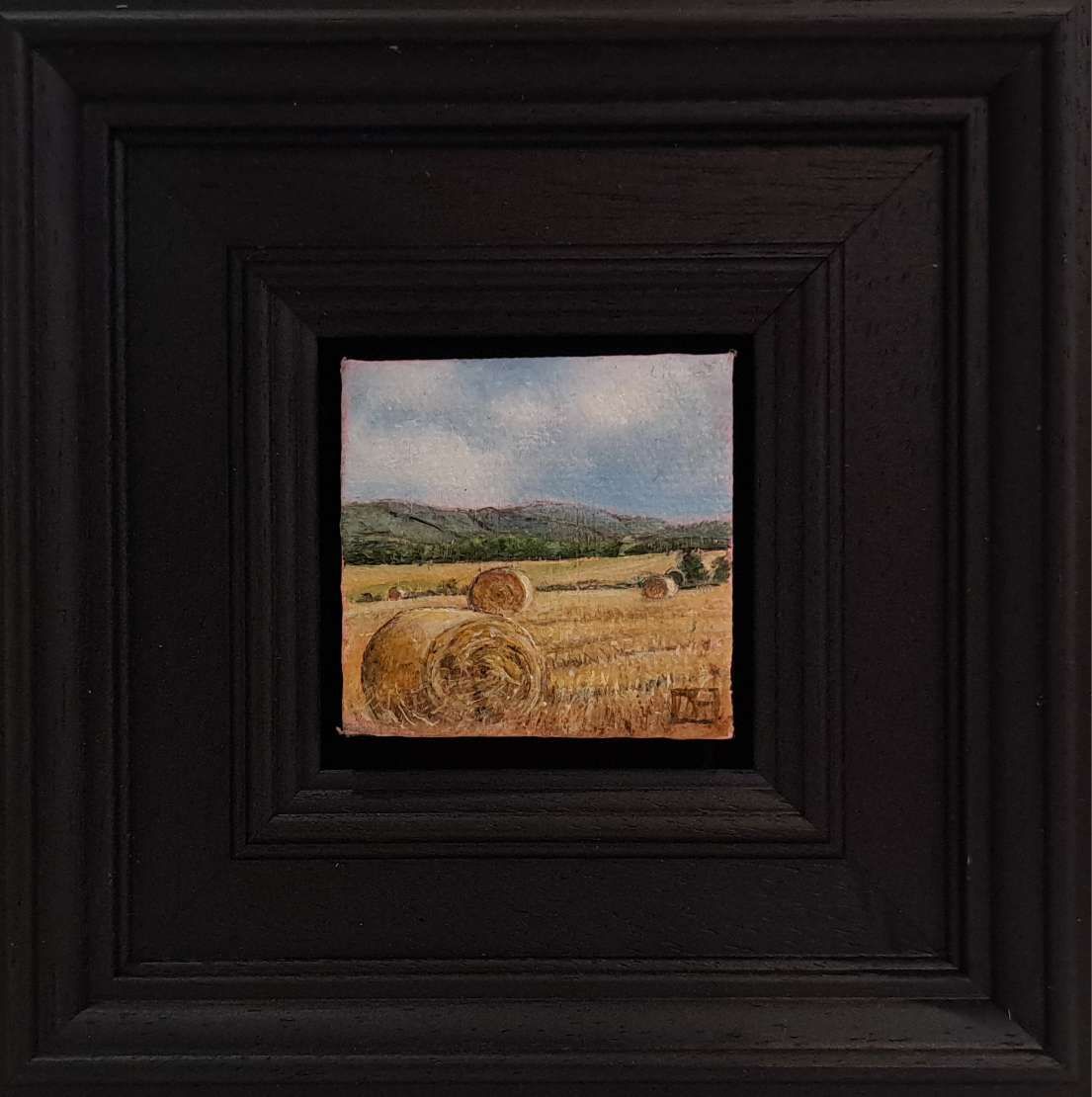 Haybales, Late Summer Landscape Collection Pocket Series  by Dani Humberstone