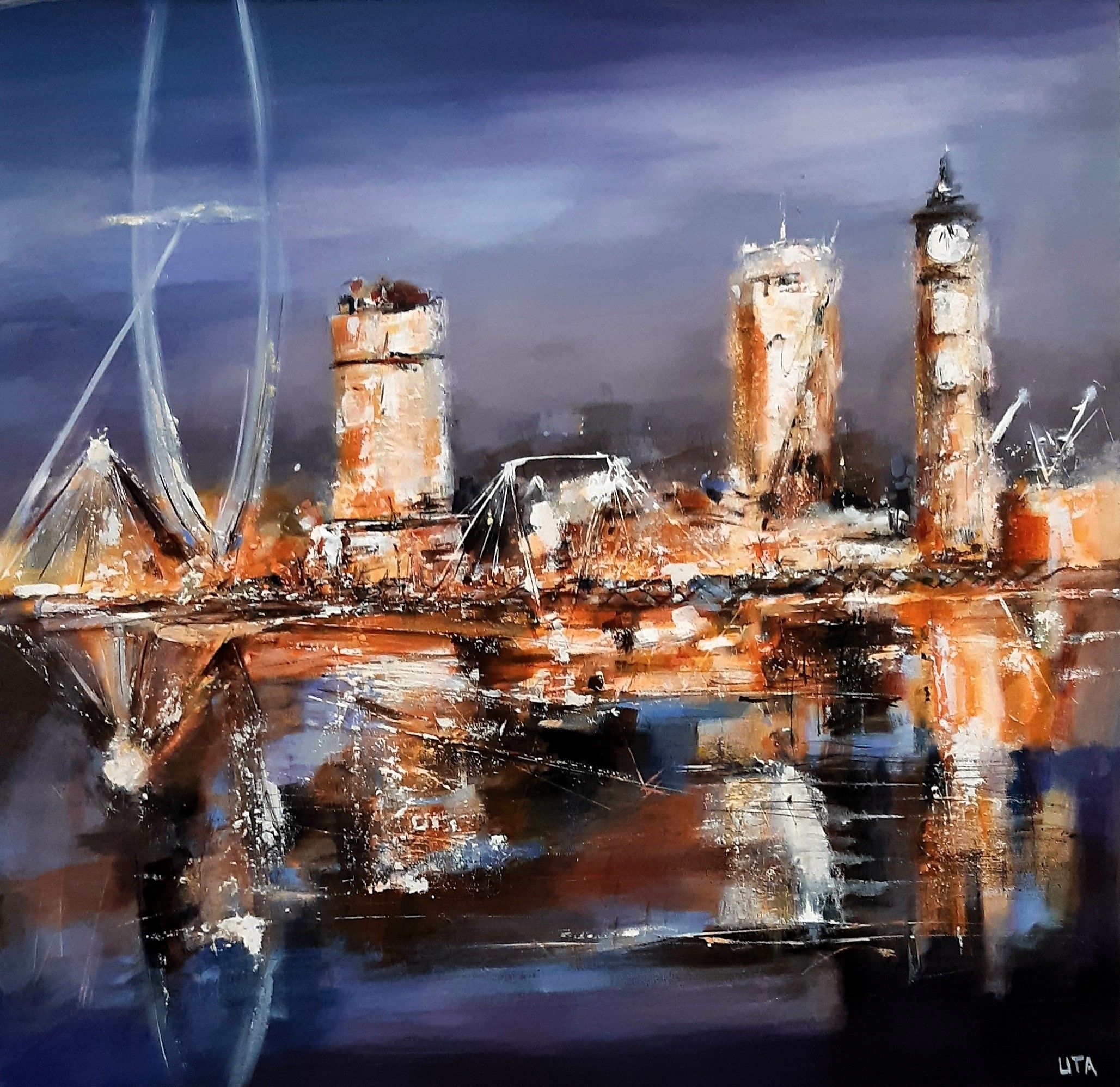 London Eye 1712 by Lita Narayan