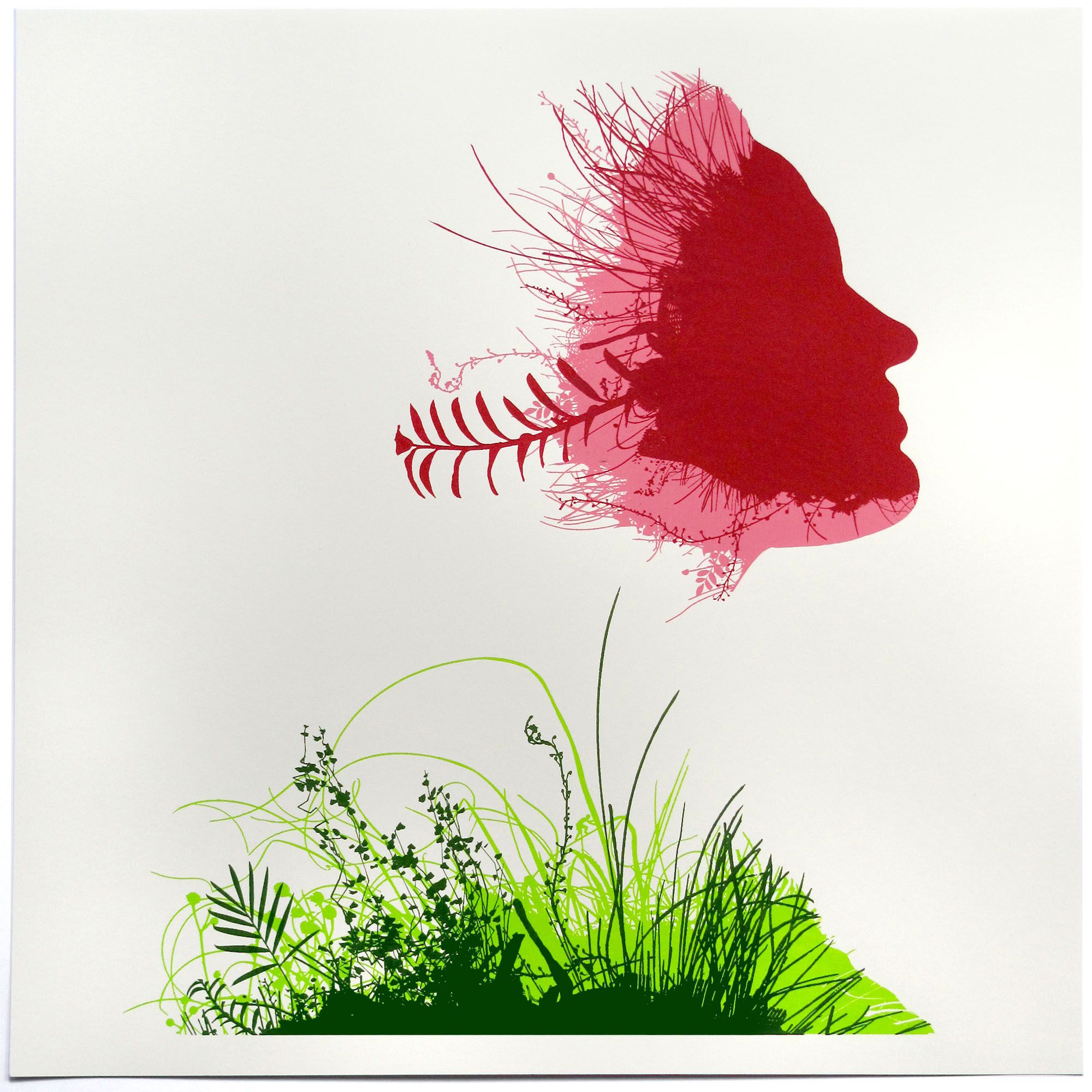 Floral Mask by Chris Keegan