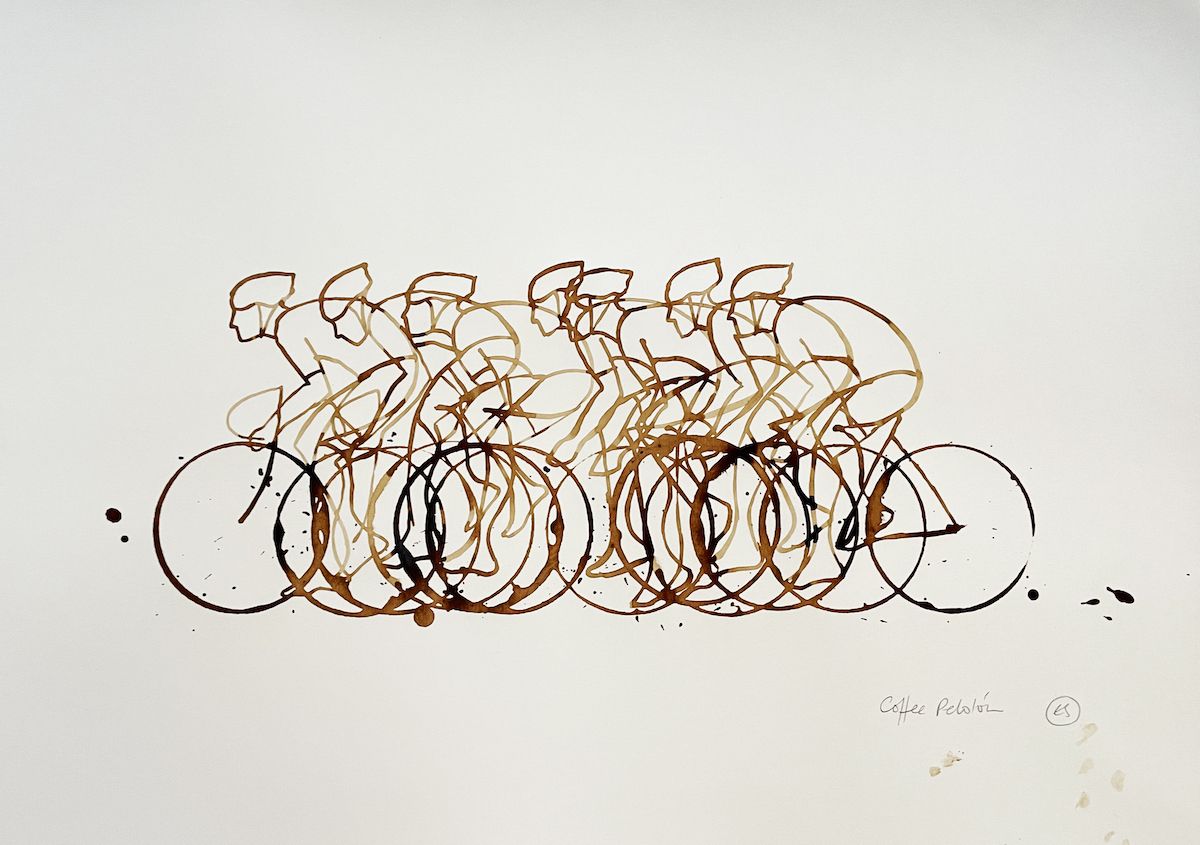 Coffee Peloton XXXVII By Eliza Southwood by Eliza Southwood