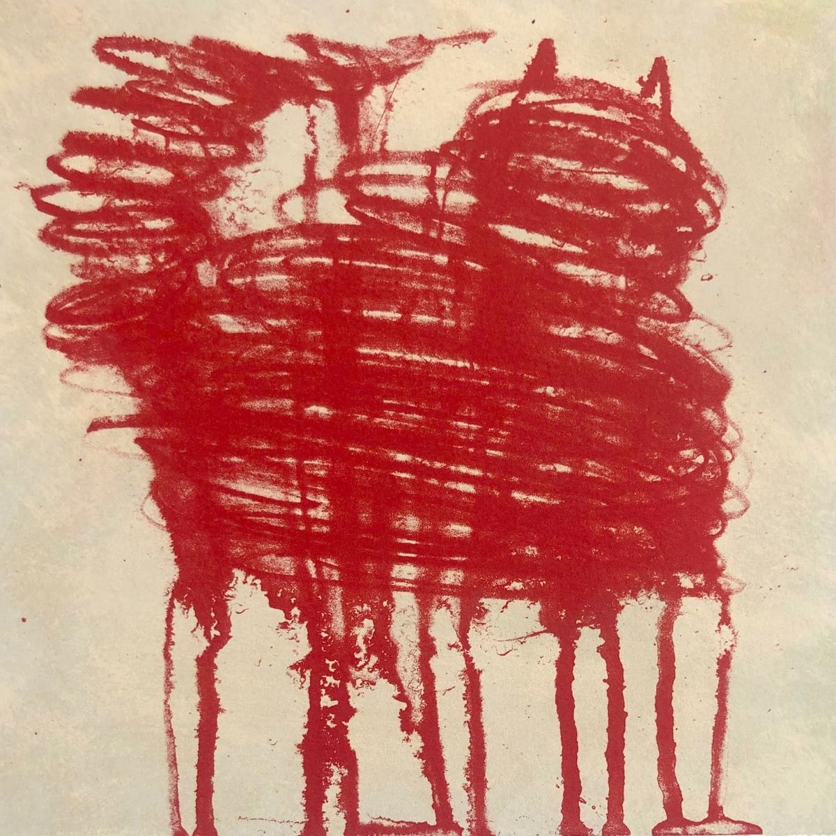Cy Twombly's Cat by Mychael Barratt