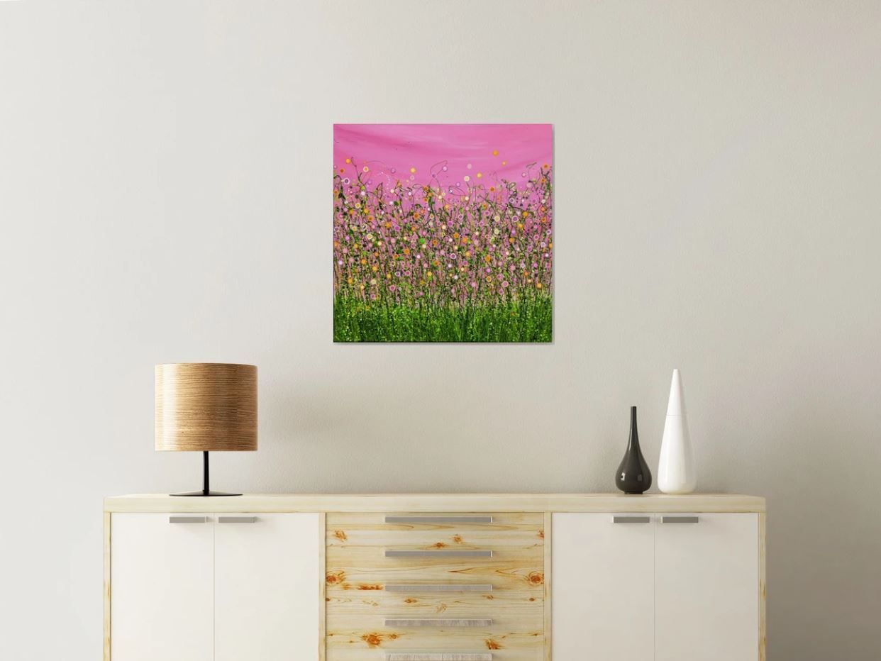Blushing Confetti Meadows #6 by Lucy Moore - Secondary Image