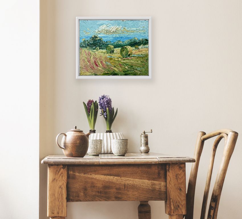 Cotswold bales II by Rupert Aker - Secondary Image