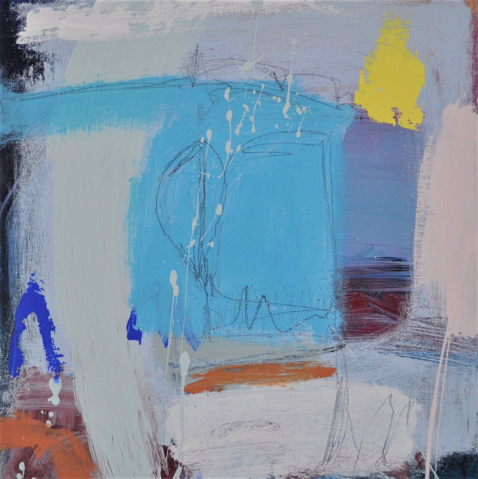 Contemplation on the Sand by Diane Whalley