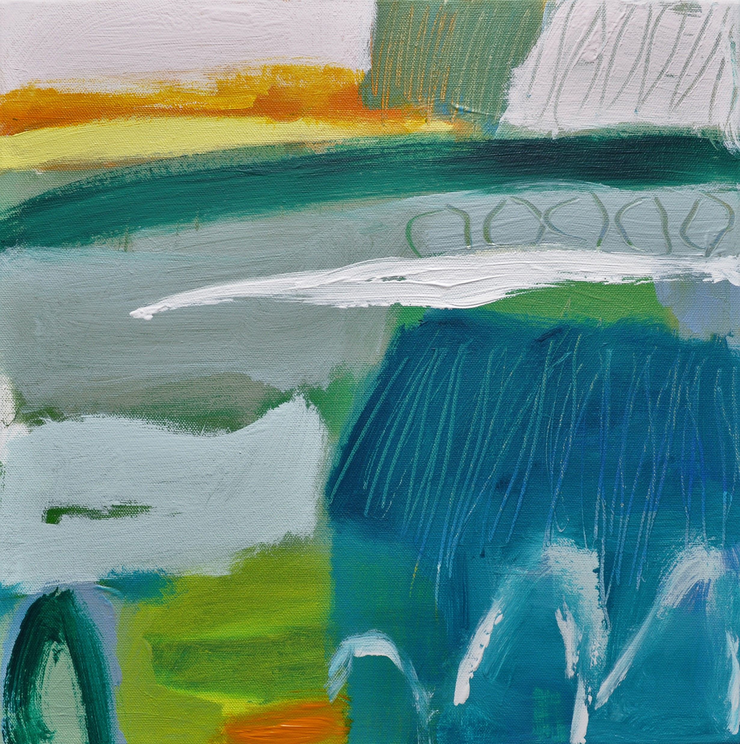 Evening Swim by Diane Whalley