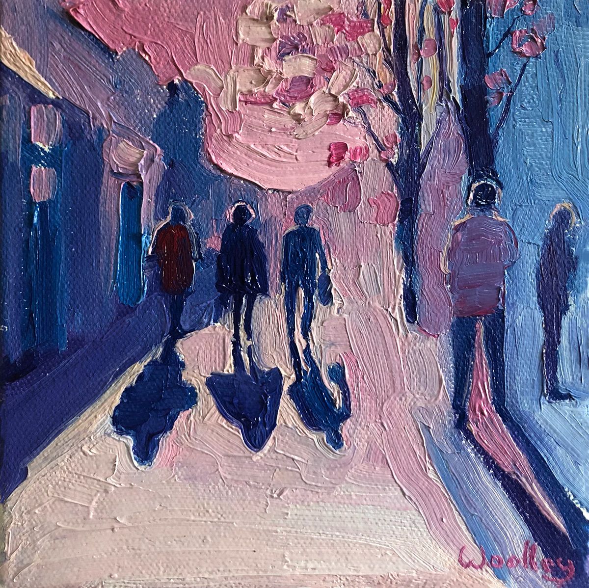 Town Shadows 2 by Eleanor Woolley