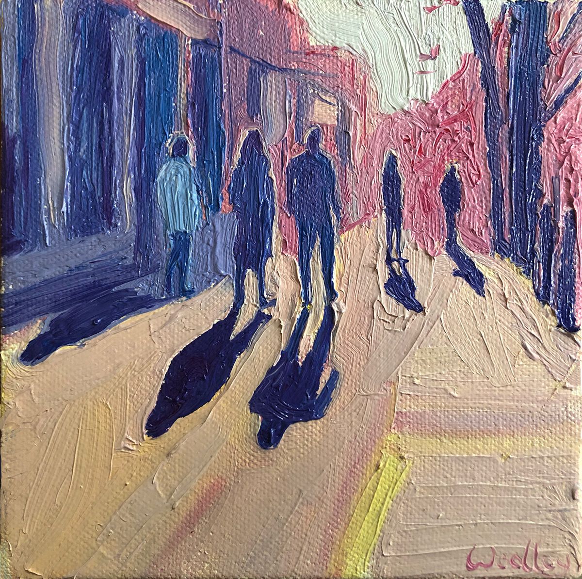 Town Shadows by Eleanor Woolley